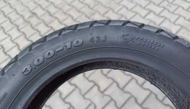 Шина 3.00-10 (80/90-10) на скутер Делі Таєр S-223 безкамерка Індонезія