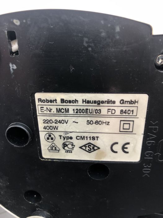 Кухонний комбайн Bosch MCM 1200 EU/03 частинами