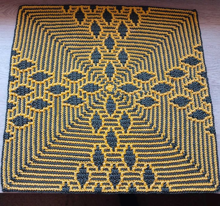 Килим ручної праці з полієстерового шнура,
