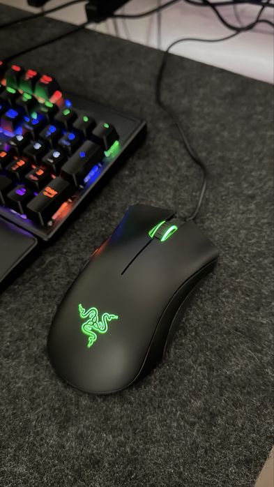 Rato Gaming RAZER Deathadder Essential (6400 dpi - Preto)