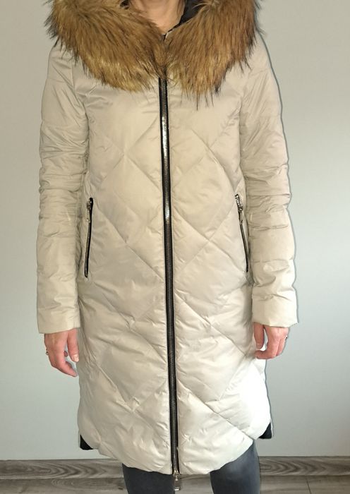 Płaszcz damski ocieplany