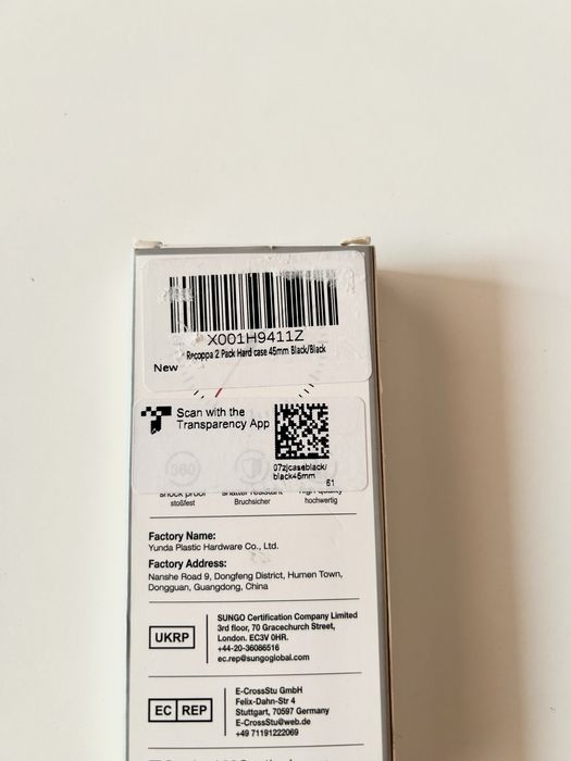 NOWE Etui na zegarek Apple Watch 45 mm czarny
