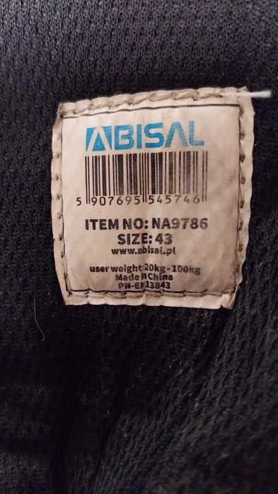 Rolki męskie czarne 43