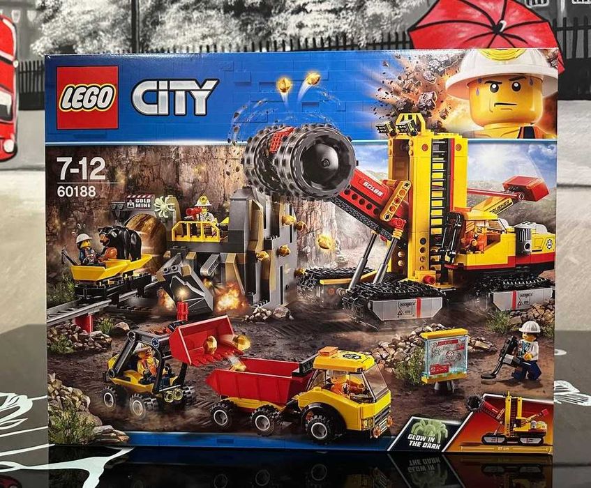 Конструктор LEGO City 60188 Зона гірських експертів