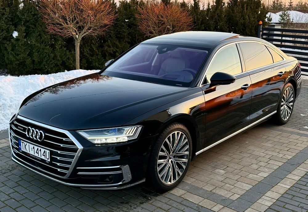 Audi A8 Audi A8L 55 TFSI Salon Polska Bezwypadkowe Serwisowane Faktura VAT23%