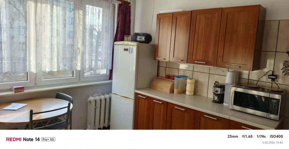 Mieszkanie 1 pokojowe, duża kuchnia, jasne