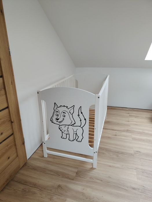Łóżeczko dziecięce 120 x 60 z szufladą