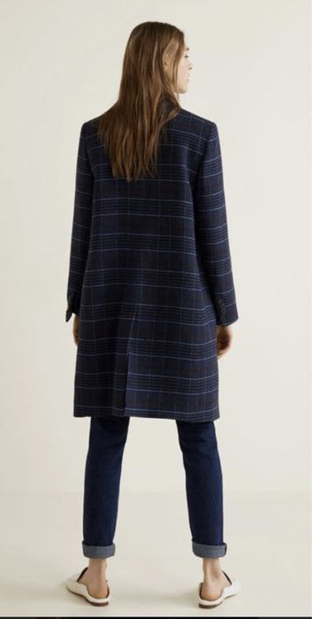 Пальто Mango S в клітинку