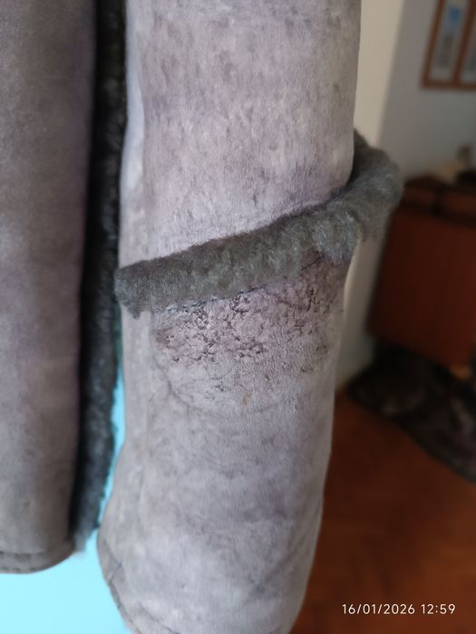 Casaco em pele de carneiro - XL