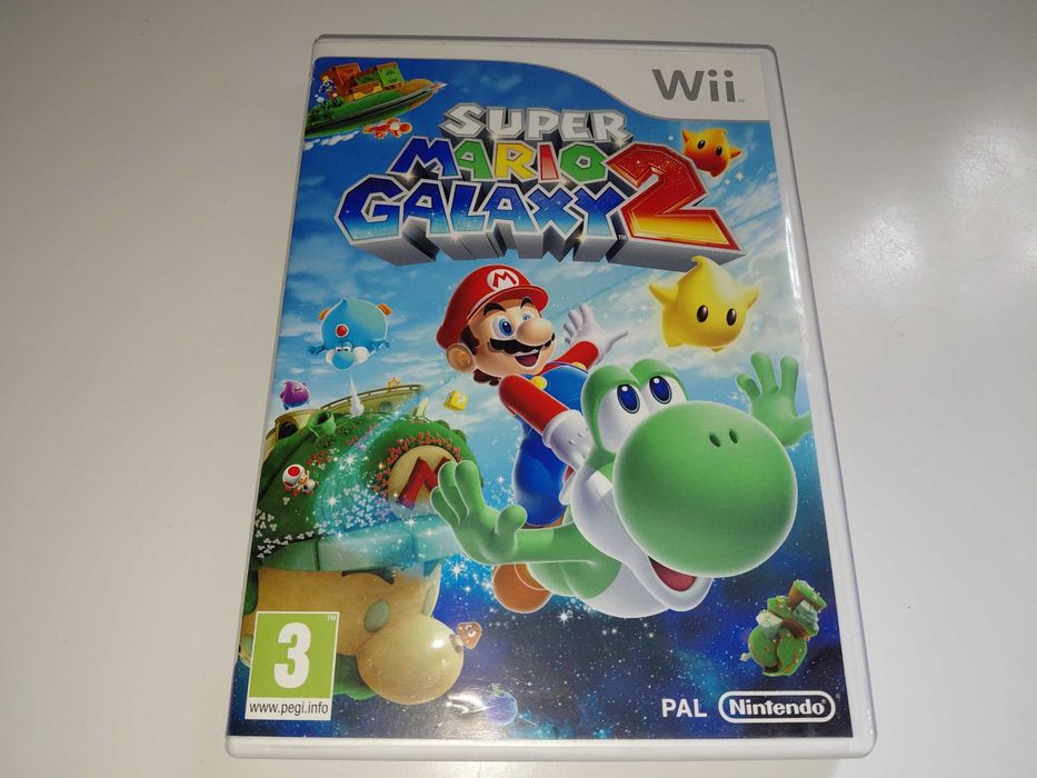 nintendo wii SUPER MARIO GALAXY 2 nintendo wii platformówka hit