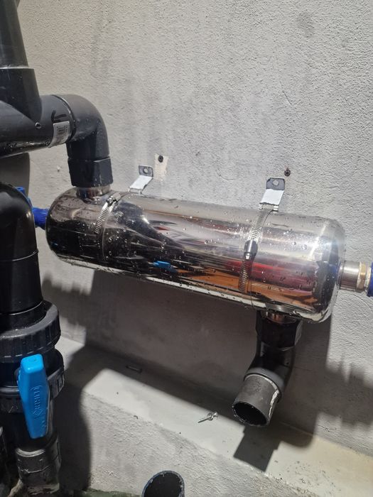 Permutador de calor 90kw em inox