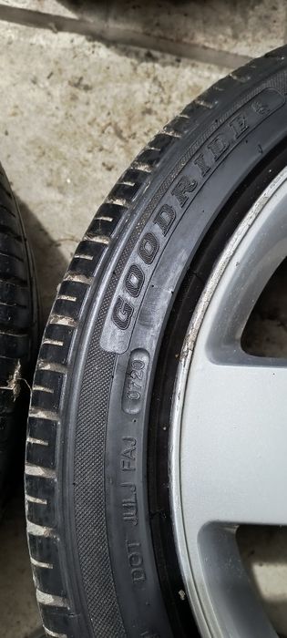 Felgi aluminiowe 5x100 8J R17 ET35 + opony 225/45R17