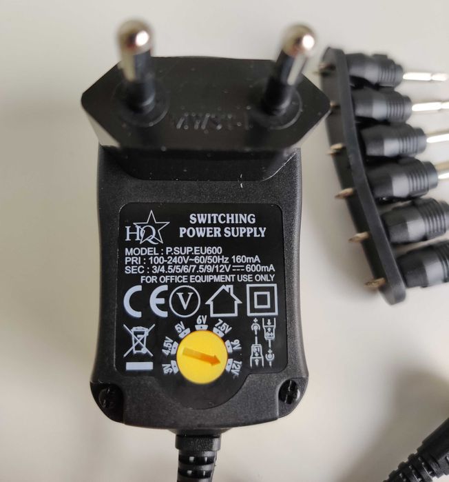 Transformador Universal 600MA HQ P.SUP.EU600