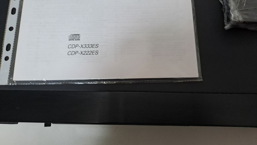 Leitor Cd SONY CDP-X333ES