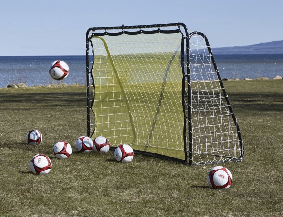 Bramka z rebounderem 213x152x75 cm