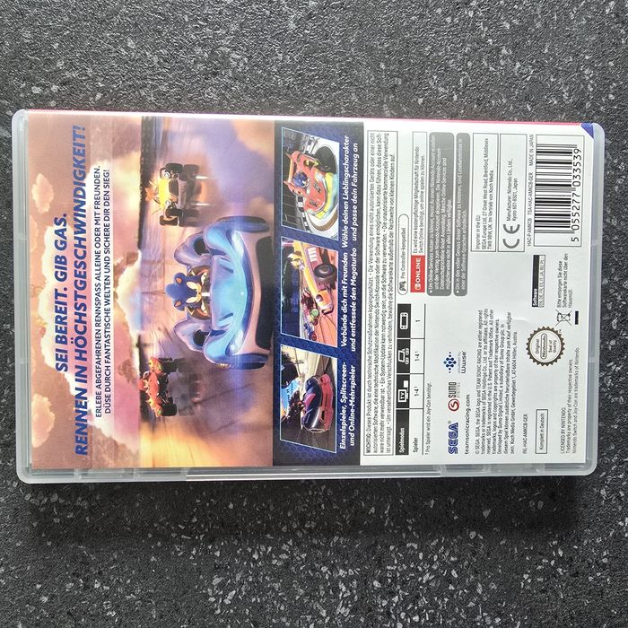 Sonic Racing Nintendo Switch