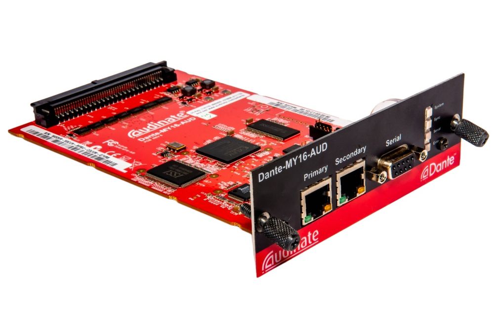 YAMAHA Dante-MY16-AUD【Danteカード】① Yamaha MY16-AUD 16x16
