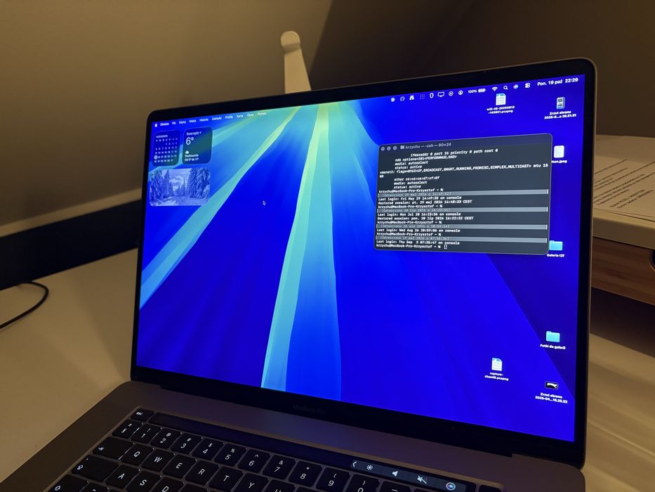 Macbook pro i7 2019 32gb ram