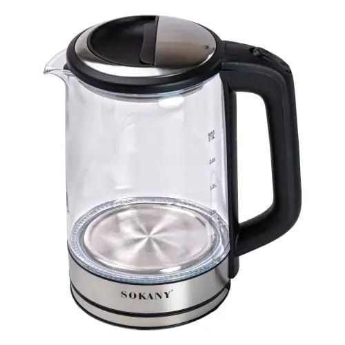 Czajnik elektryczny bezprzewodowy 2,5 l / 1500W / 240V szklany LED