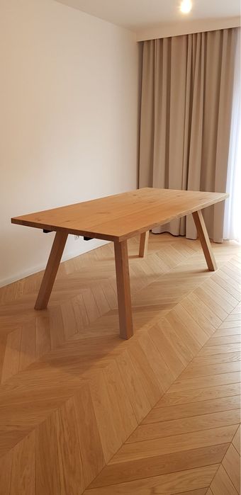 Stół drewniany dębowy rozkladany nowoczesny rustyklany loft