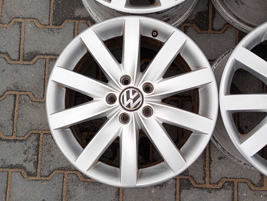 VW oryg. 5x112  7Jx 17cali  ET54  Super Wzór i Stan  5K0 601 025F