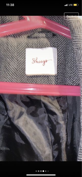 Płaszcz sheego szary