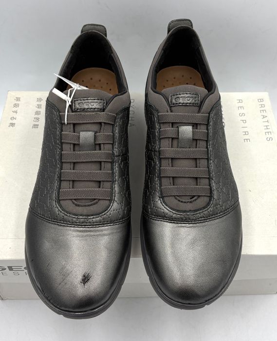 ‼️Nowe oryginalne sneakersy GEOX D NebulaC szare 40 AZ198 buty damskie