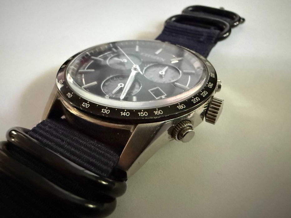 Citizen Eco-Drive Chronograph – Solar – Tachymetr – Alarm