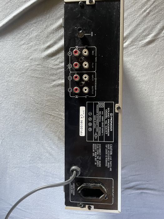 PIONEER CA-X7 procesor dźwięku 1983