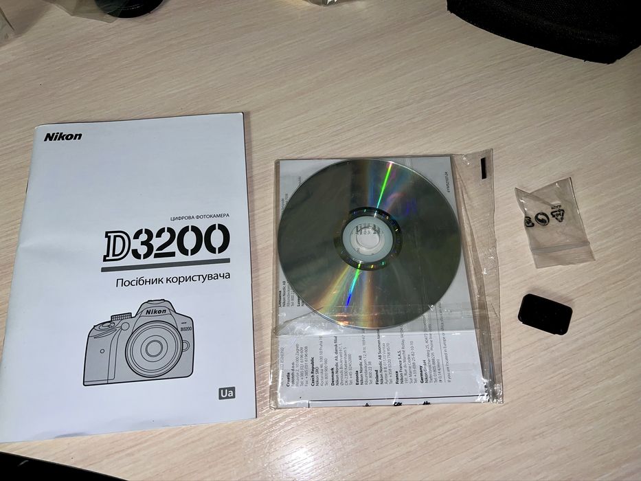 Nikon d3200 повний комплект