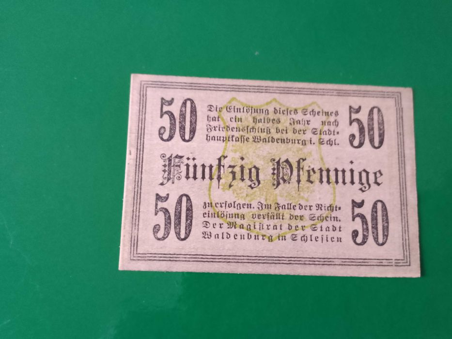 Zamienię ładny notgeld Walbrzych