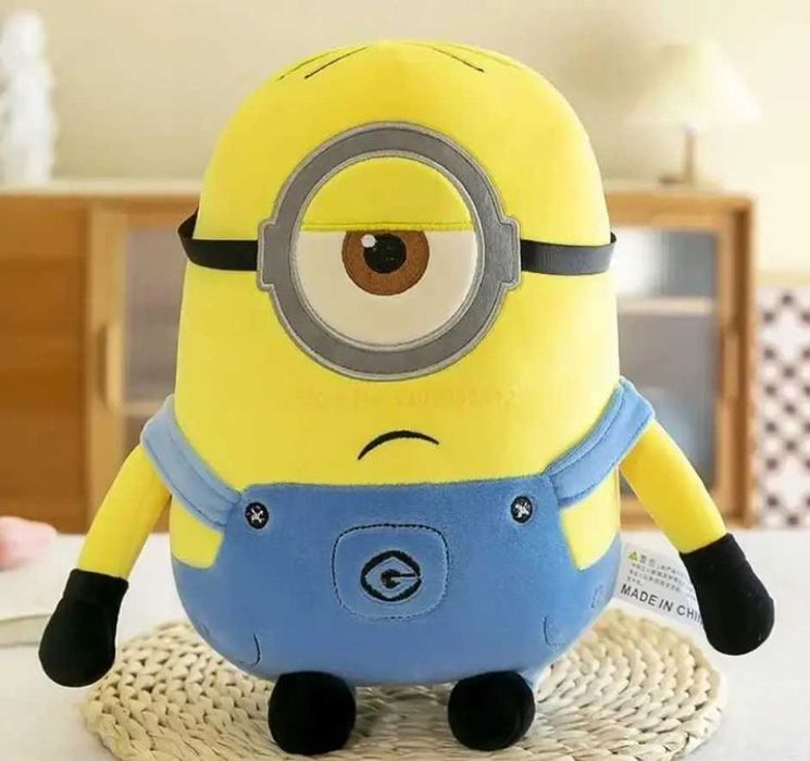 М'які плюшеві іграшки Міньйони Стюарт, Мел, Боб (Розміри 30, 40, 50)