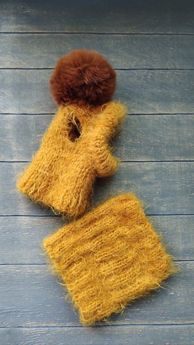 Комплект Шапка і шарф