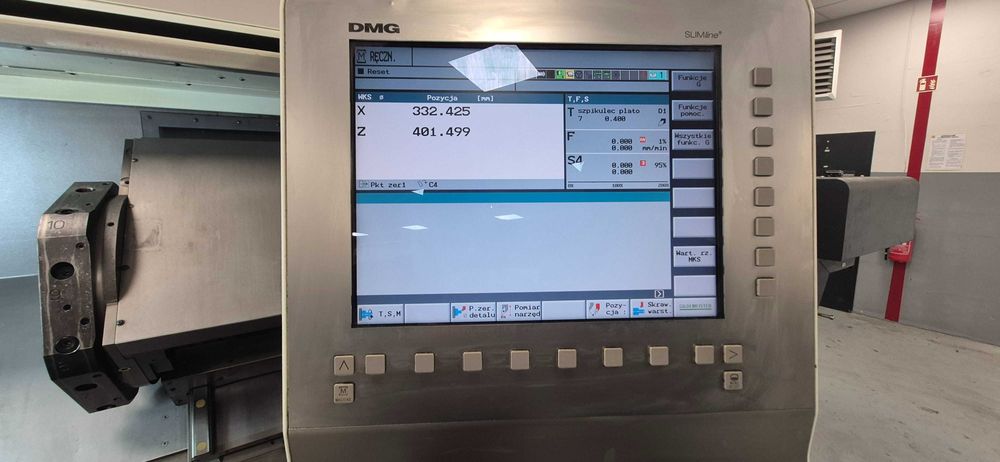 Tokarka DMG CTX510 OŚ C napędzane narzędzia