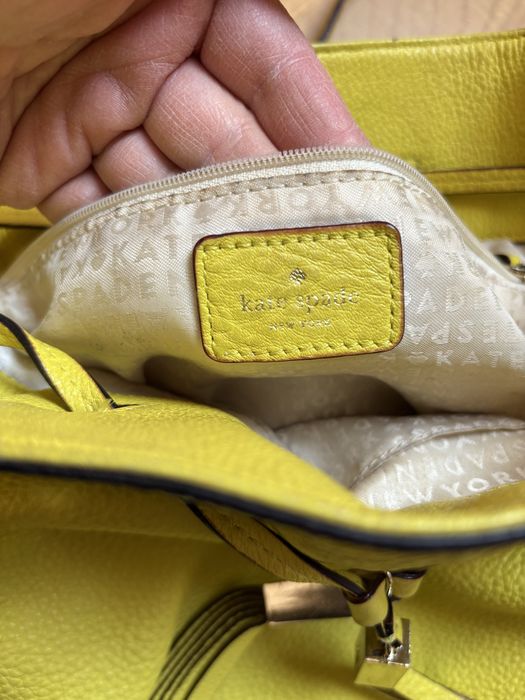 Torebka worek Kate Spade skóra bydlęca