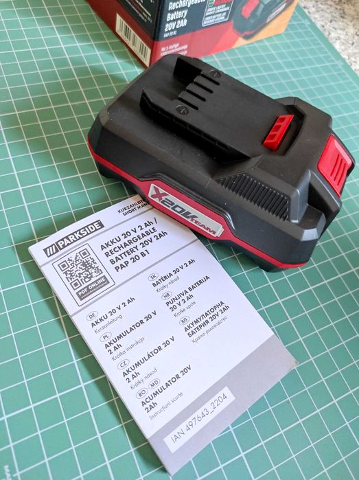 Akumulatory PARKSIDE X20VTeam 2Ah 20V [NOWE]