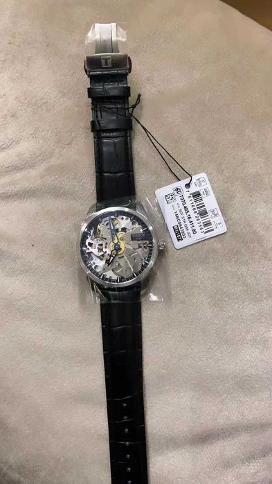 Годинник автоматичний Tissot T-Complication Squelette (Ref. T070.405.16.411.00)