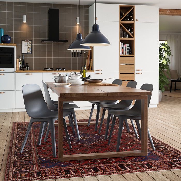 IKEA brand new oak dining table 220×100 (seats 6–8)