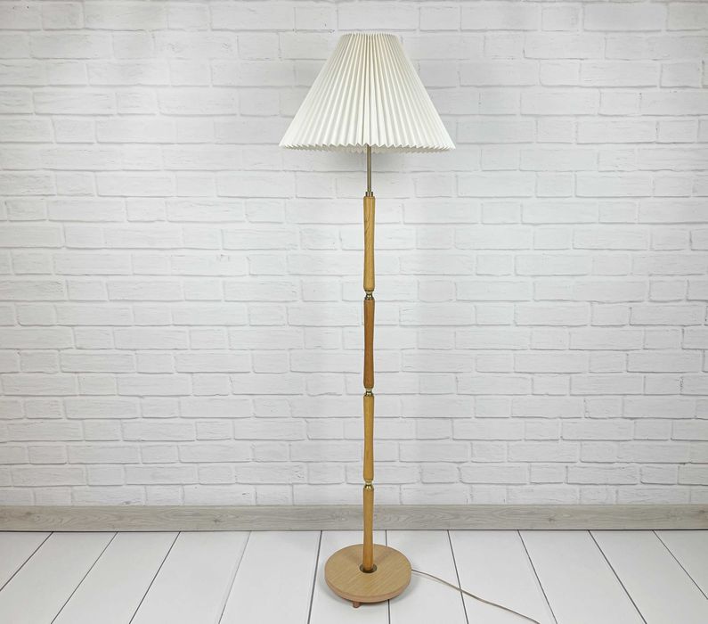 Duńska lampa podłogowa z lat 60 – Mid-Century, Skandynawska, Stojąca