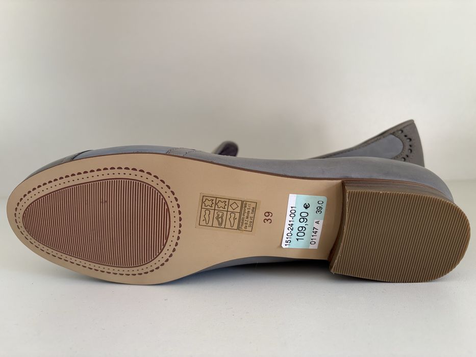 Everybody skórzane ekskluzywne buty r.39 NOWE