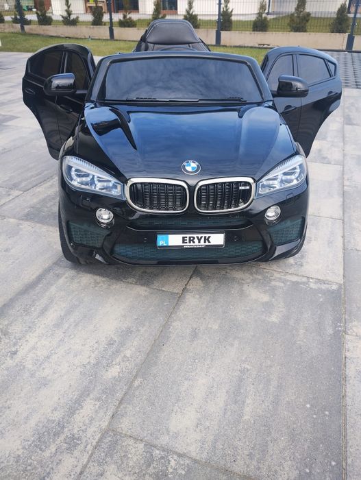 Dziecięcy samochód elektryczny Ramiz BMW X6M, stan bardzo dobry