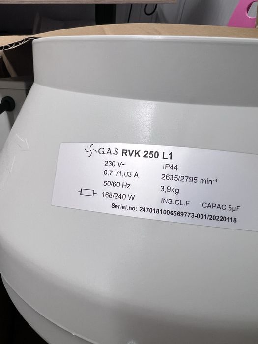 Extrator RVK Sileo 250 L1 (Novo)