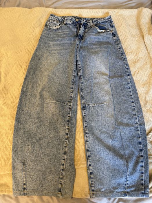 Jeansy damskie oversize