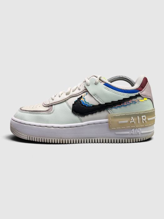 Buty Sportowe Nike Air Force 1 Shadow SE Biały Wielobarwny Rozmiar 38.5