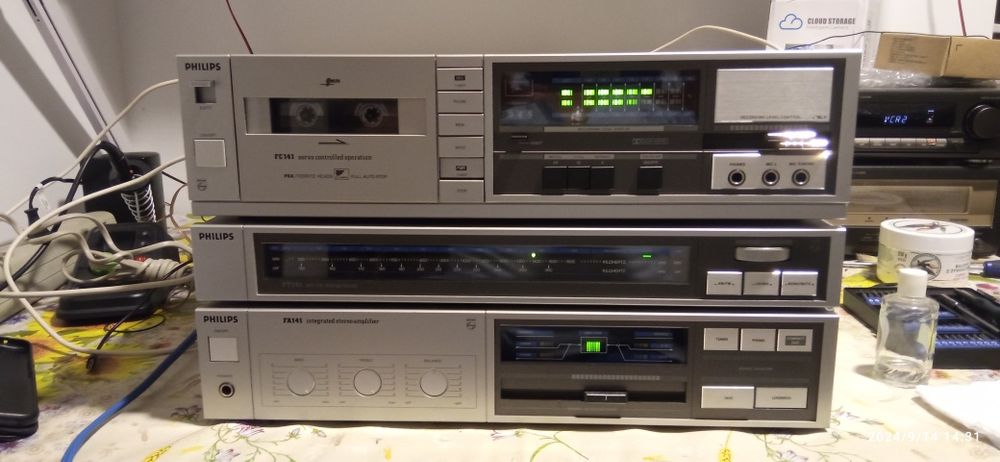 Wieża Philips FA-141 + FC-141 + FT-141