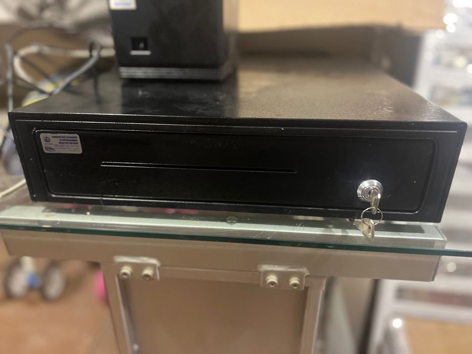 Кассовый ящик +термопринтер