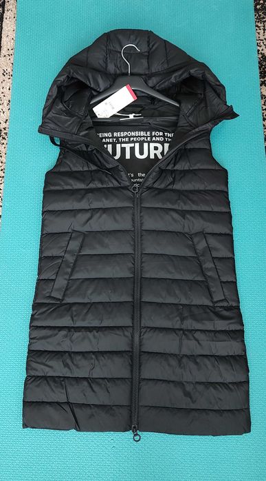 Kamizelka ocieplana s.Oliver z kapturem rozmiar 34