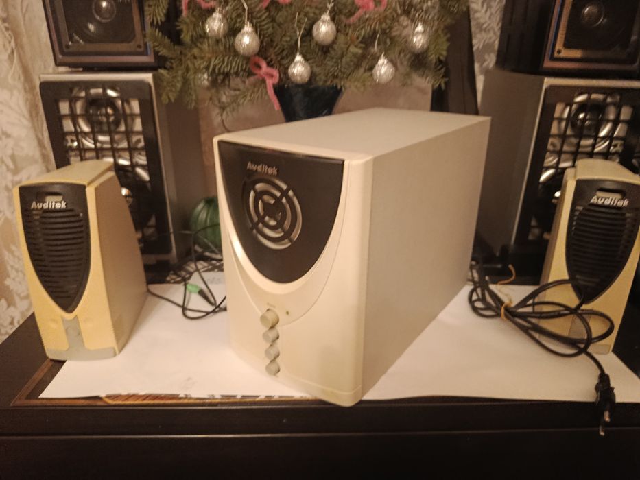 Zestaw głośników Auditek 2.1 – subwoofer 5", 2 satelity 2.3",