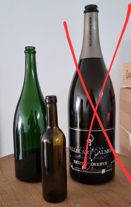 Garrafas para Artesanato ou Decorativas