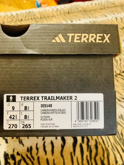 кроссовки Adidas Terrex Trailmaker 2 42-43р. 100% оригинал!!!